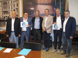 I consiglieri del Gruppo NCD in Consiglio regionale del Veneto. Nella foto manca solo Tesserin.