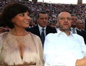La senatice Patrizia Bisinella e il sindaco Flavio Tosi