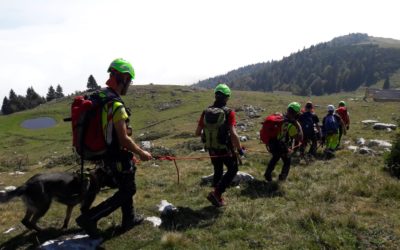 Tonezza del Cimone, esercitazione con 130 operatori del Soccorso alpino del Veneto