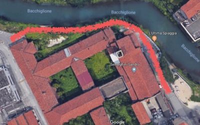 Vicenza, la strada di Cicero cancella la “spiaggetta” delle nutrie e bagni chimici