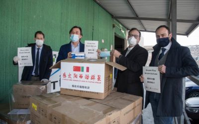A Padova da Sichuan 50.000 mascherine grazie a Confapi e Fondazione Italia-Cina