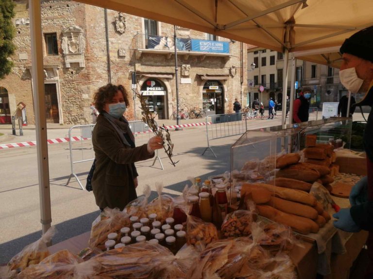 Oggi al mercato Coldiretti rametti di Ulivo per le Palme
