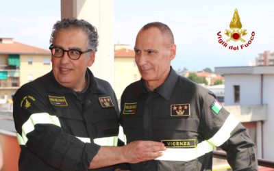 Al comando dei Vigili del Fuoco di Vicenza Costa al posto di Diaferio
