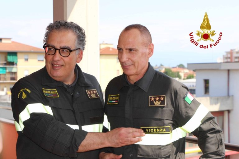 Al comando dei Vigili del Fuoco di Vicenza Costa al posto di Diaferio