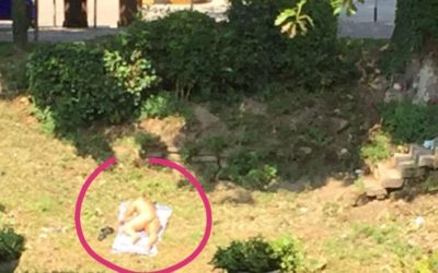 Spiaggia nudista a Vicenza sul fiume Retrone