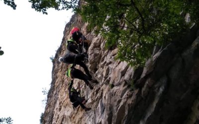 Soccorso in Valdastico sulla ferrata delle Anguane