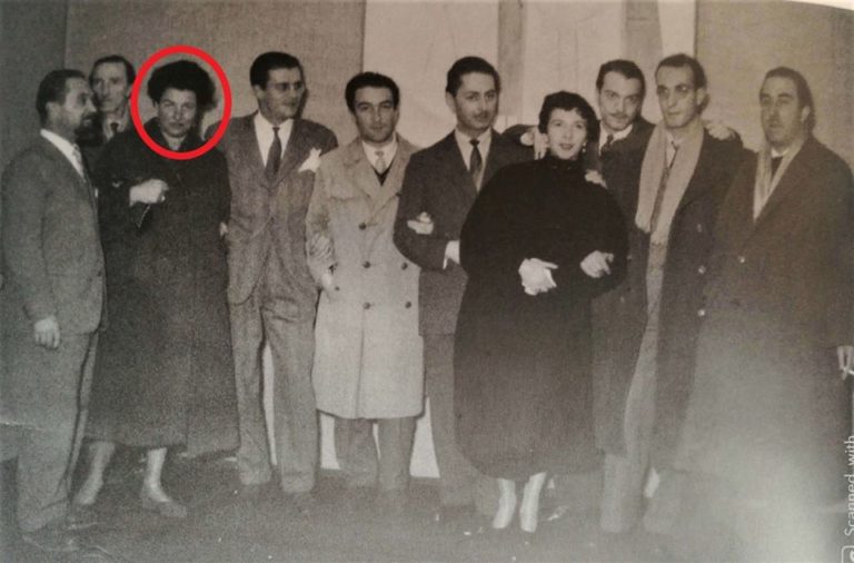 Artisti del Calibano (anni ’50), Peggy Guggenheim e la statuetta di Picasso in mille pezzi [FOTO STORICA]