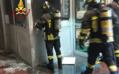 A fuoco ufficio in conceria: indagini in corso