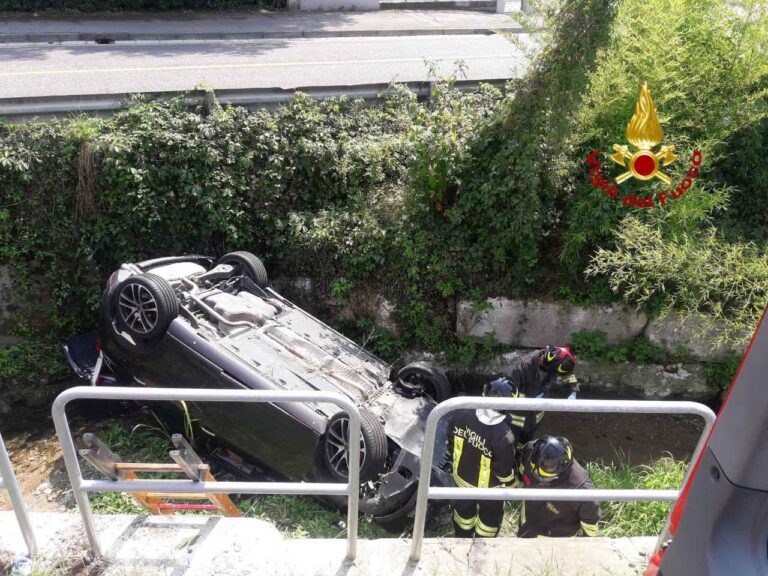 Fuori strada con l’auto: muore 71enne di Romano d’Ezzelino