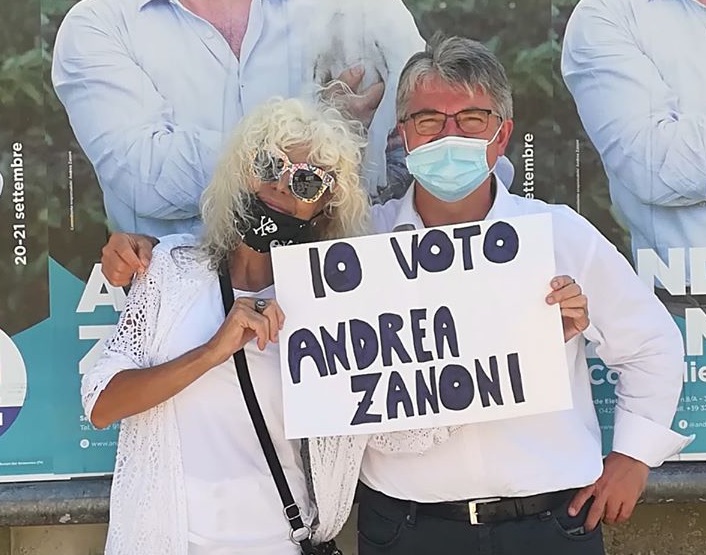 Donatella Rettore rende “splendido splendente” Andrea Zanoni [VIDEO]