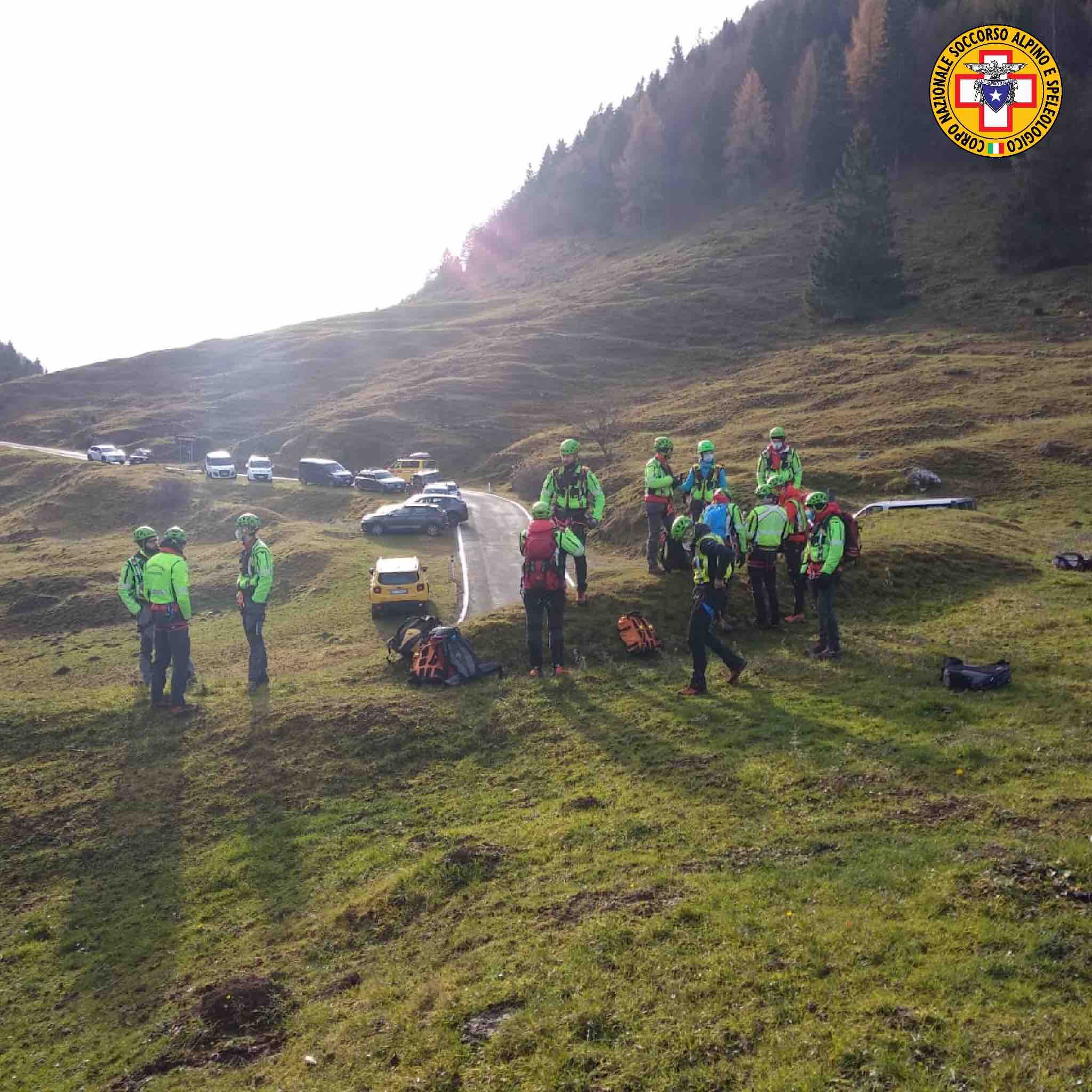 Passo Borcola soccorso alpino