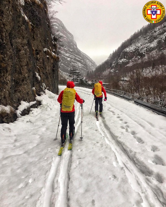Sano e salvo fotografo trovato in valle del Mis: allarme rientrato