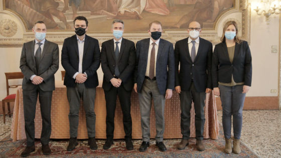 In visita al Municipio di Vicenza i “manager” di AGSM AIM