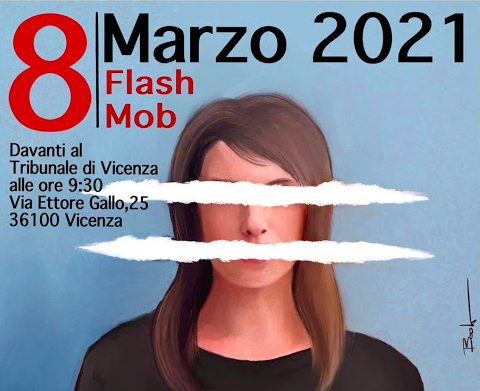 8 marzo: potere alla cura, potere alle donne – Flash mob a Vicenza