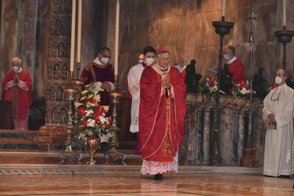cardinale Moraglia sab marco 2021