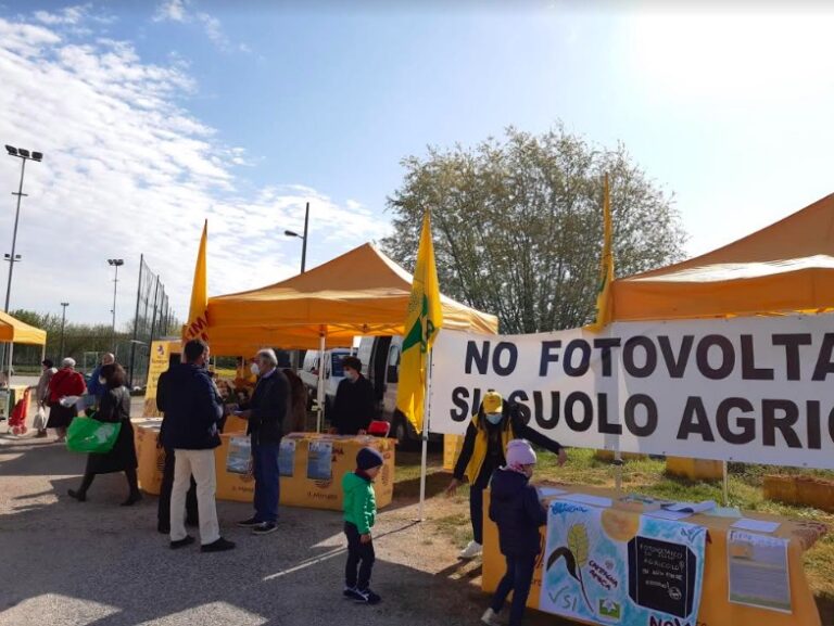 Coldiretti – Al via la raccolta firme “No fotovoltaico a terra”