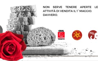 Una rosa per le lavoratrici e i lavoratori del Commercio il Primo Maggio