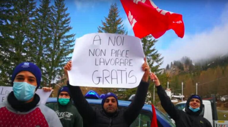 Appalti selvaggi per i Mondiali di Sci di Cortina: 50 lavoratori lasciati per mesi senza stipendio