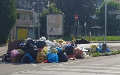 Per Elisa Venturini è inaccettabile vedere cumuli di spazzatura all’Arcella