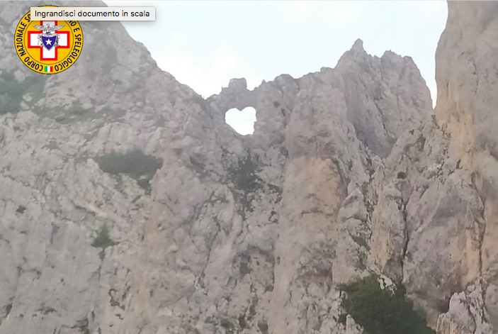 Coppia di escursionisti in difficoltà dopo essere stati al “cuore” sulle Pale dei Balconi