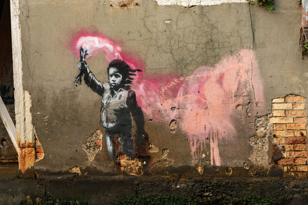 Banksy a San Pantalon Venezia