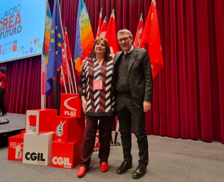 Tiziana Basso rieletta segretaria generale della Cgil del Veneto con il 94% dei voti