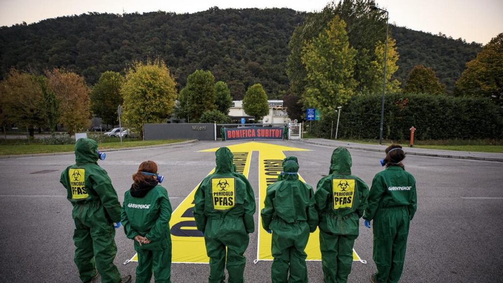 trissino greenpeace miteni pfas
