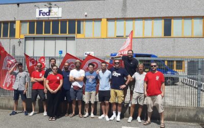 Sciopero EU alla FedEx che annuncia 2mila esuberi: riuscito al 100% a Montecchio Maggiore