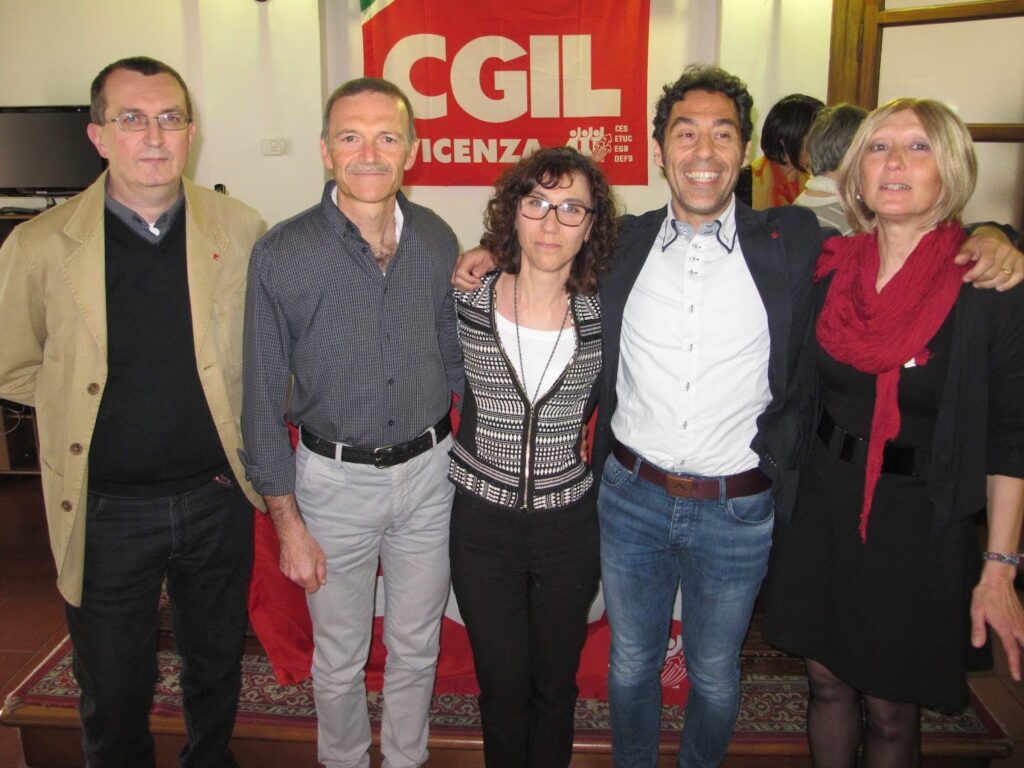 segreteria Cgil Vicenza 2016