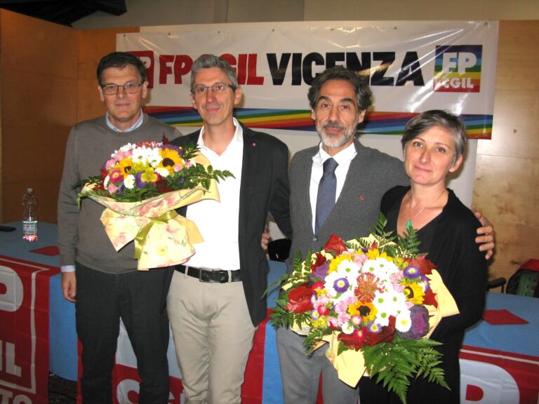 Stefano Bagnara nuovo segretario della FP CGIL Vicenza: sostituisce Giulia Miglioranza